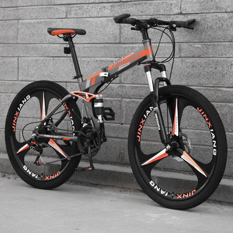 24 26 27.5 29 pouces vélo de course vélos de route pas cher pliable vtt pliant VTT avec bonne qualité facile plier facile à transporter alliage