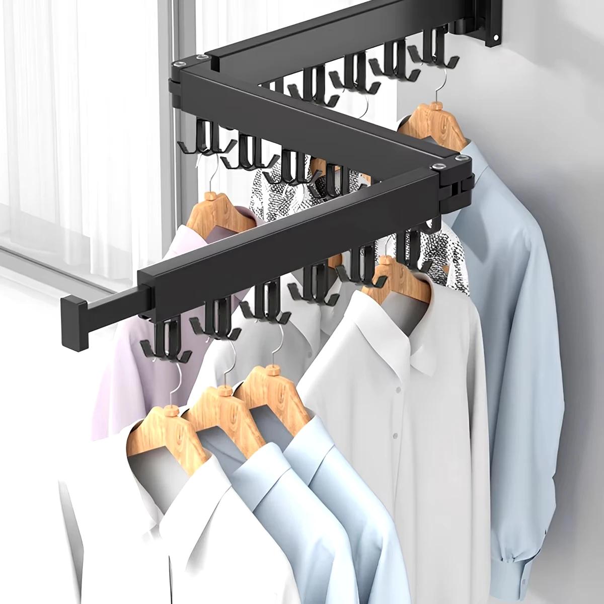 Étendoir à vêtements, rétractable