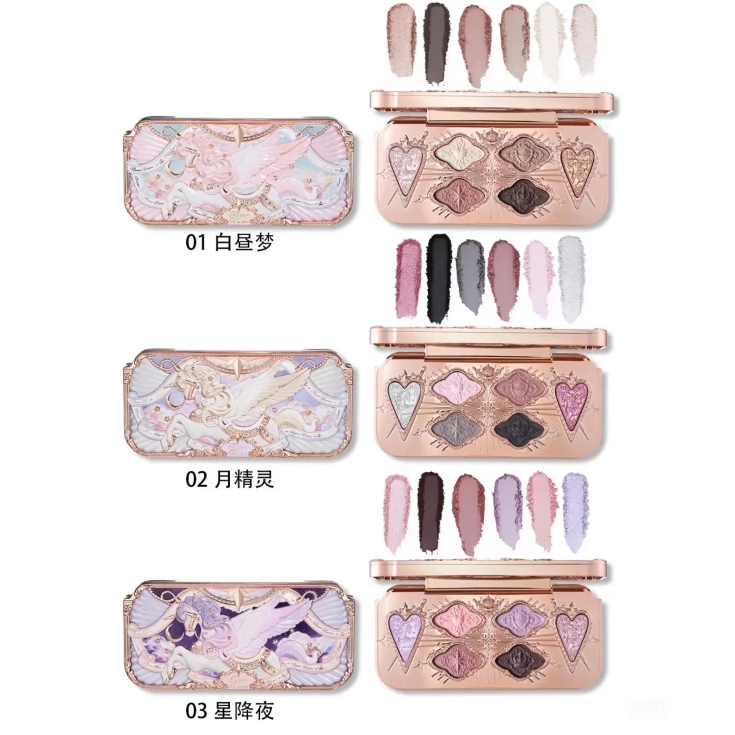 Flowerkaren fraise Cupidon Collection Palette de teint du visage Blush fard à paupières surligneur fleur savoir