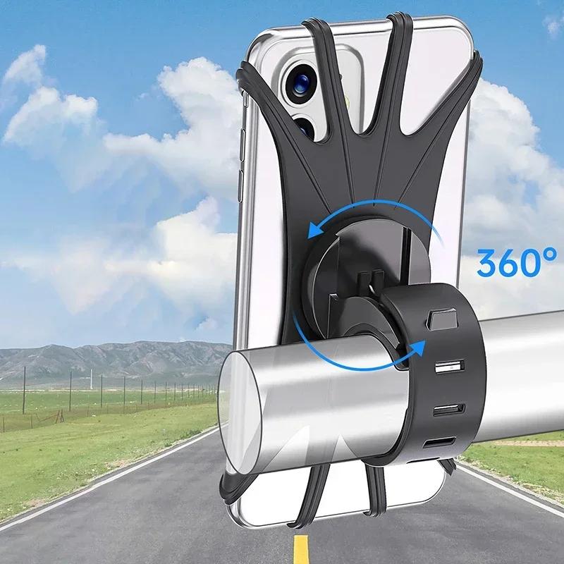 Support de téléphone portable pour vélo, support de téléphone portable pour moto, support de téléphone pour iPhone Samsung Xiaomi Gsm Houder Fiets