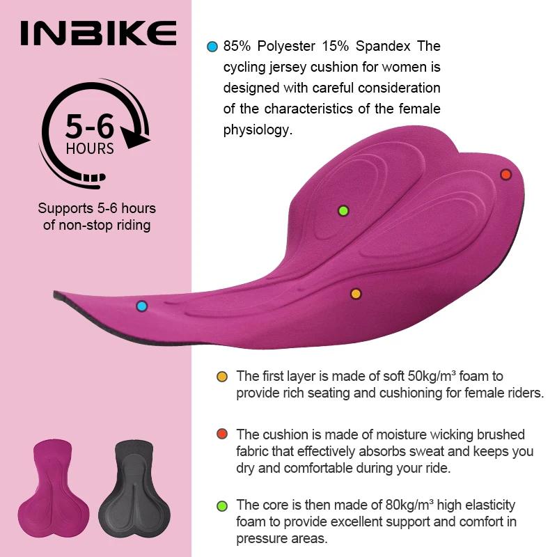 INBIKE – pantalon à bretelles de cyclisme pour femmes