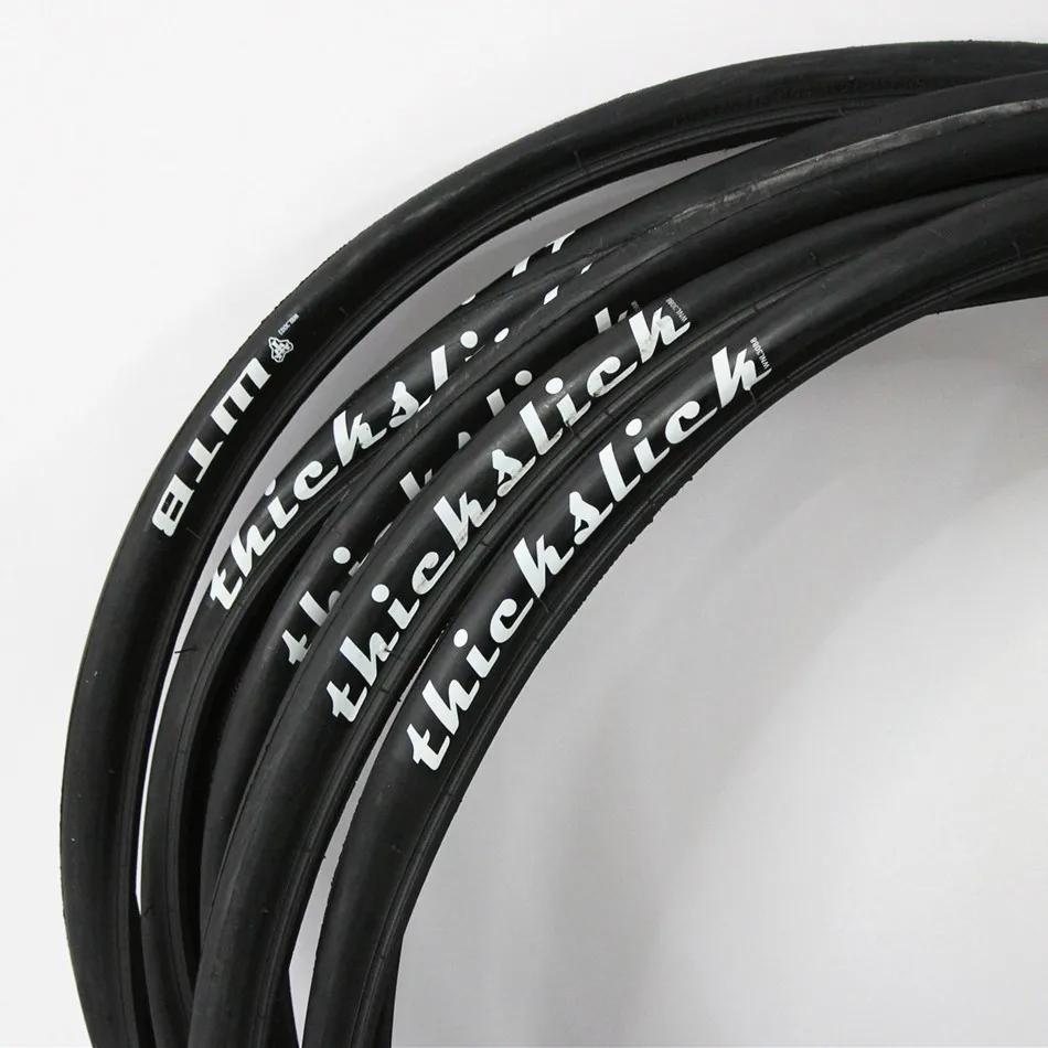 Pneu de vélo de route à engrenages fixes 700 * 23C/25C pneu Freedom ThickSlick 23c lames de course pneu ultraléger haute résistance