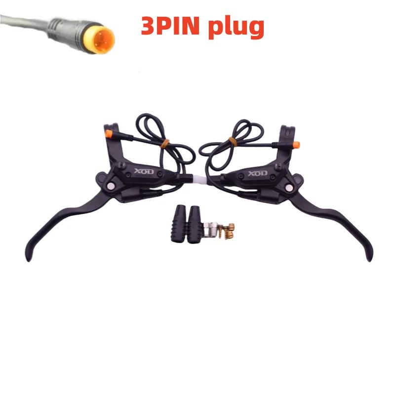 Poignée frein vélo électrique XOD 3 broches compatible BAFANG - levier