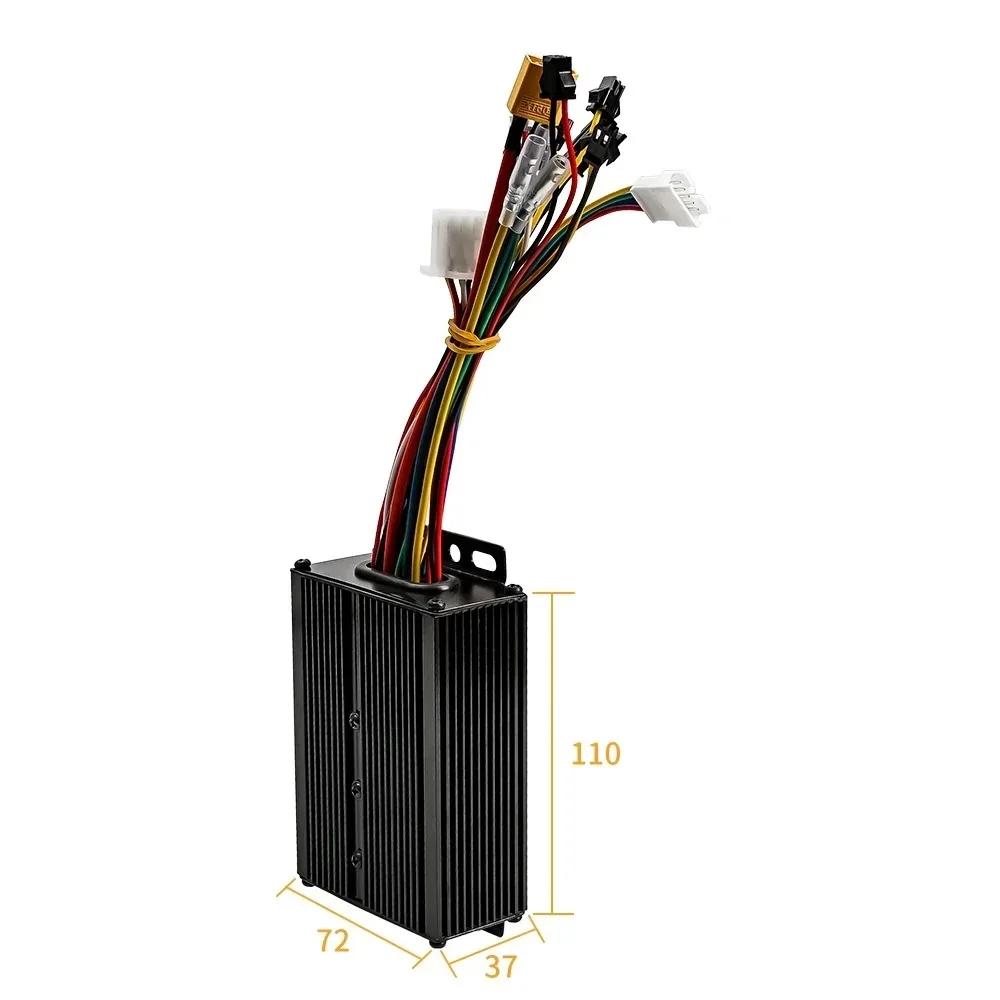 Kit de conversion 16 pouces Kit de roue de moteur de vélo électrique sans engrenage sans brosse E-bike Kits de moteur de moyeu de moto 48V 500W 800W 1000W