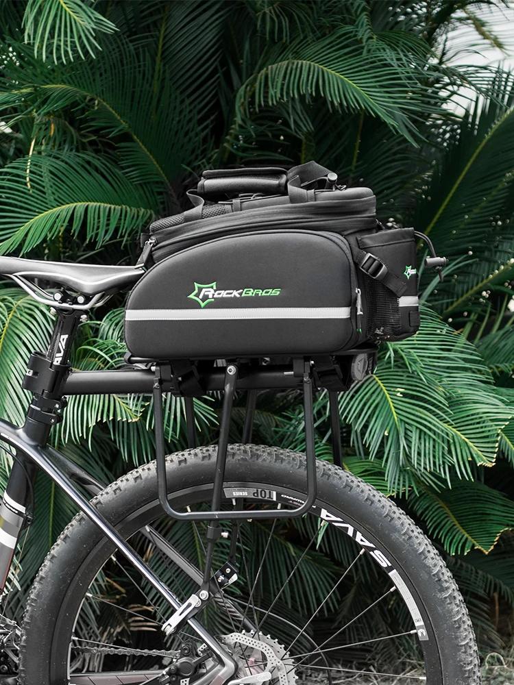 Sac transport vélo ROCKBROS 35L imperméable - Porte-bagages arrière capacité voyage multifonction