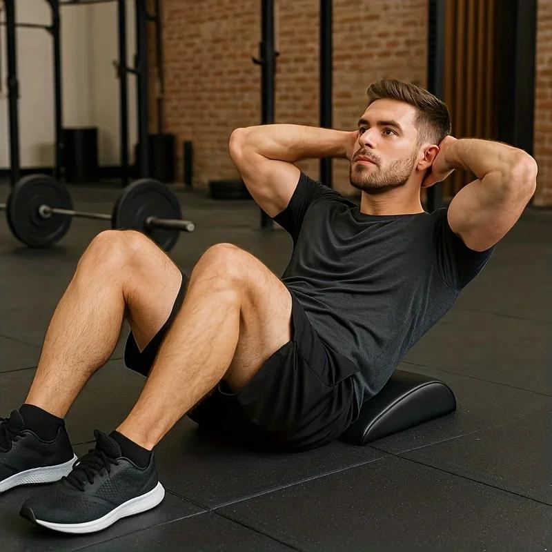 Ab Mat - Accessoire de tapis d'entraînement pour les exercices abdominaux, les abdominaux, les crunches, les pompes, l'entraînement central - Tapis rembourré portable