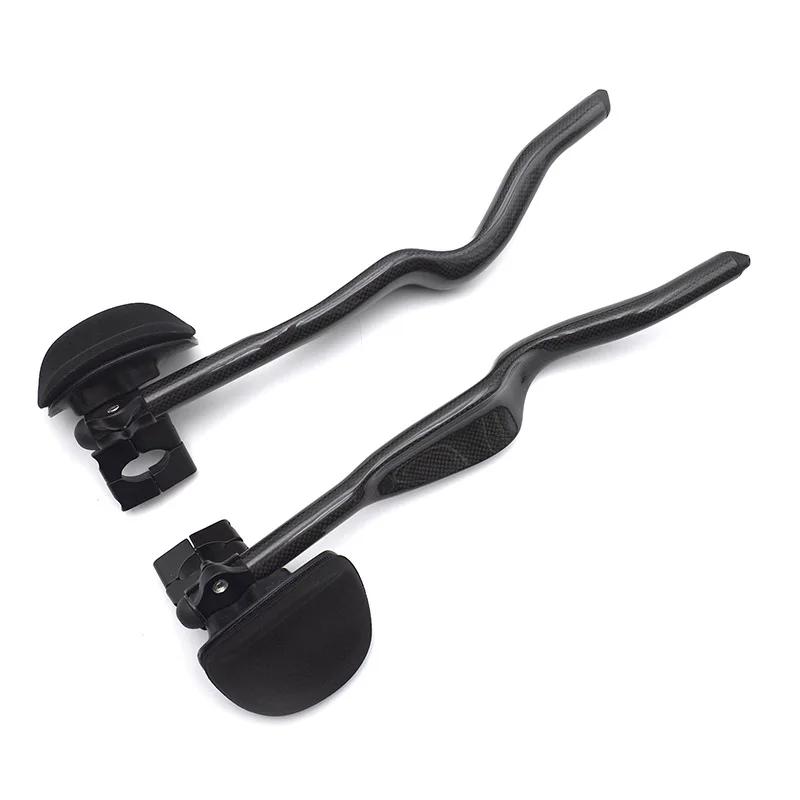 Vélo de route Triathlon temps d'essai 3K repose-vélo entièrement en carbone guidon TT 35 ° Pour extension