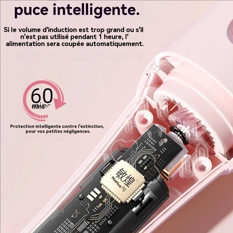 Fer à friser les cheveux 32mm bigoudi baguette professionnelle pinces bouclées en céramique électrique Salon outil de co