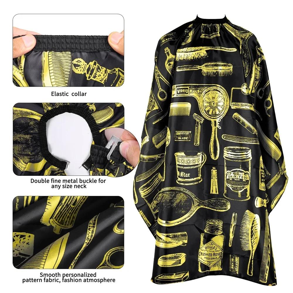 Tablier imperméable coloré pour salon de coiffure