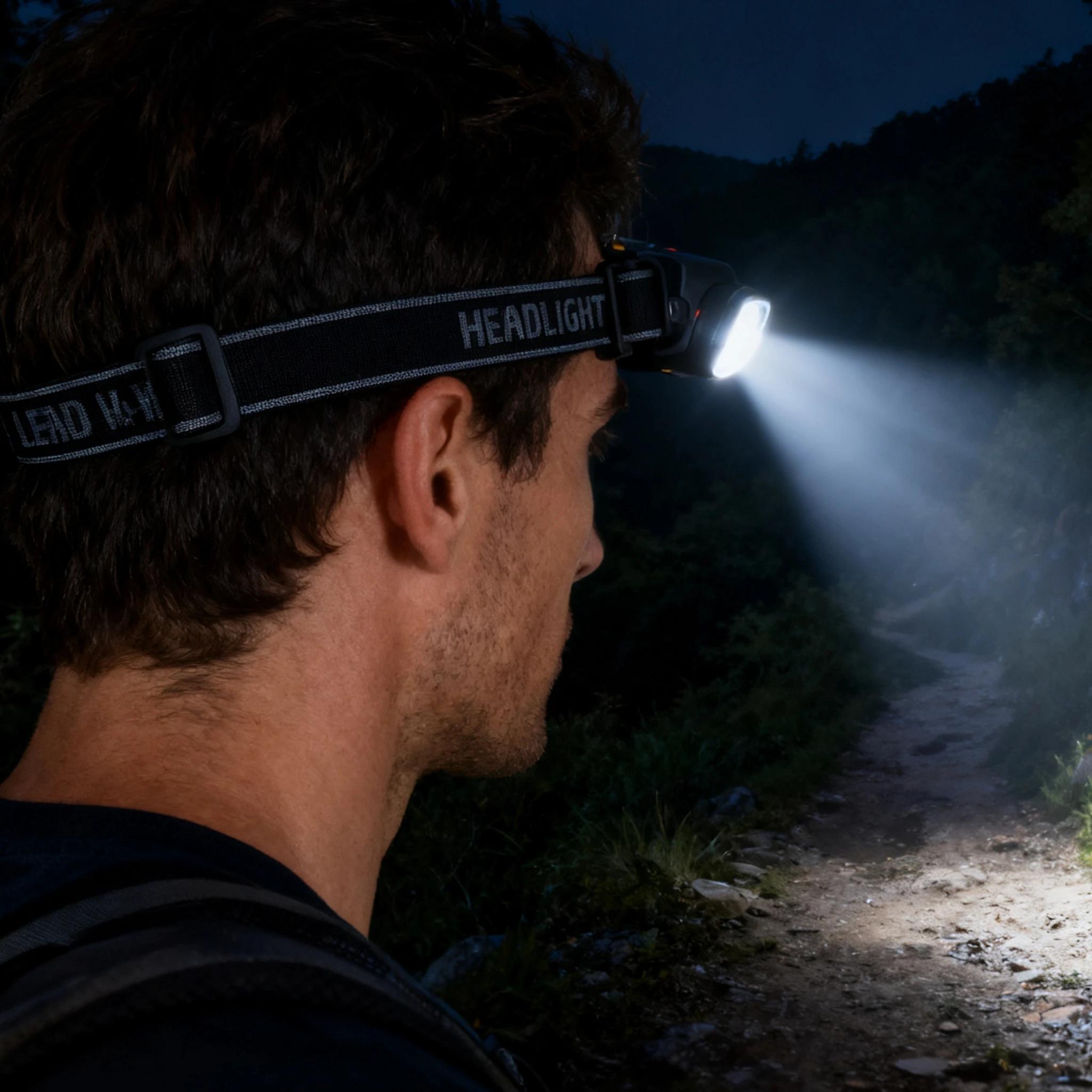 Ceinture élastique pour phare LED