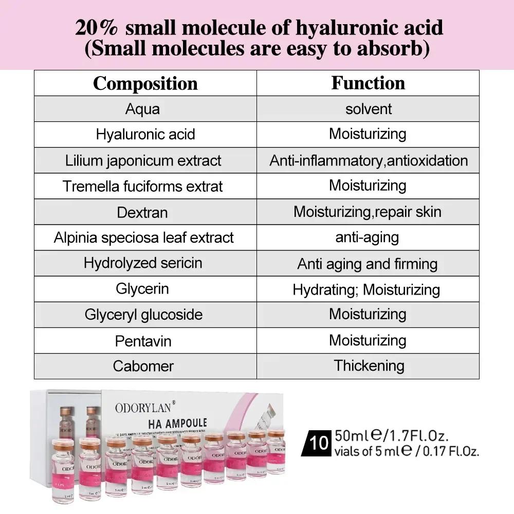 Sérum pour le visage à l'acide hyaluronique