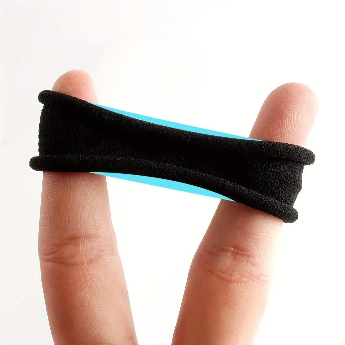 Bandes de cheveux à haute élasticité pour filles, bandeau noir, attaches en caoutchouc, support queue de cheval, chouchous, accessoires de cheveux pour enfants