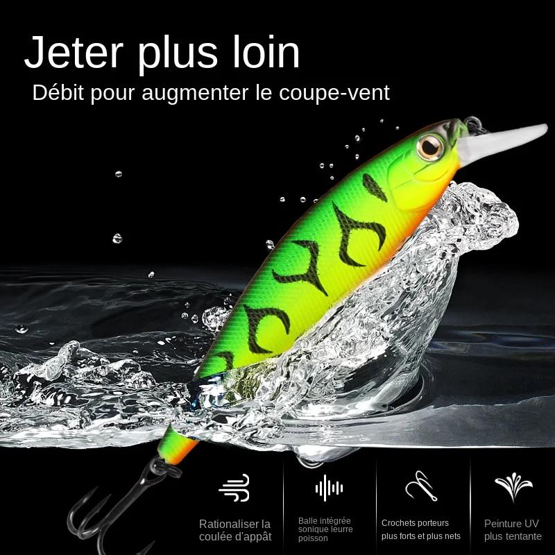 BEARKING Squad Minnow 95mm 14.8g 65mm 6g système de poids en tungstène SP leurres de pêche couleurs assorties manivelle 