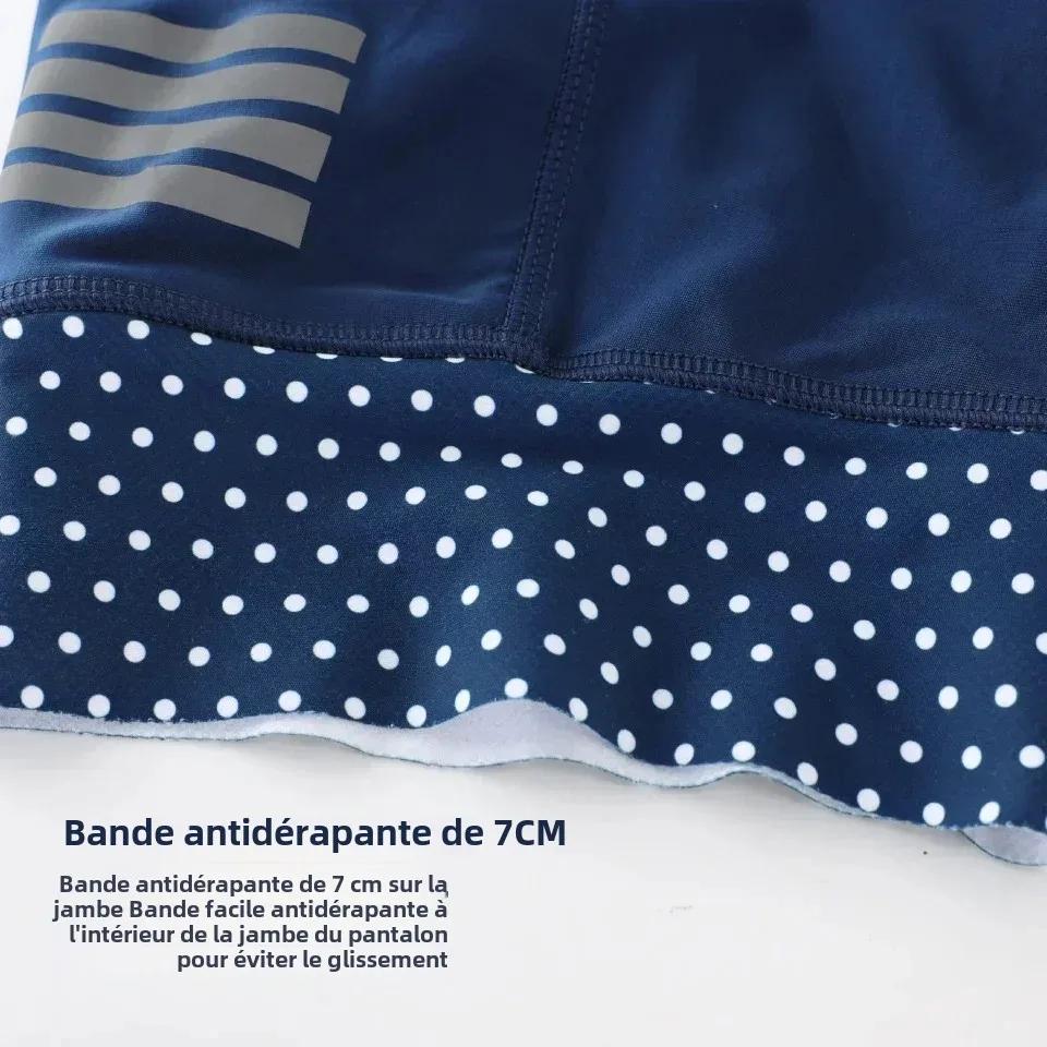 KEMALOCE hommes cyclisme cuissard solide bleu et noir 5D Gel Pad VTT Shorts haut de gamme en plein air respirant vélo se
