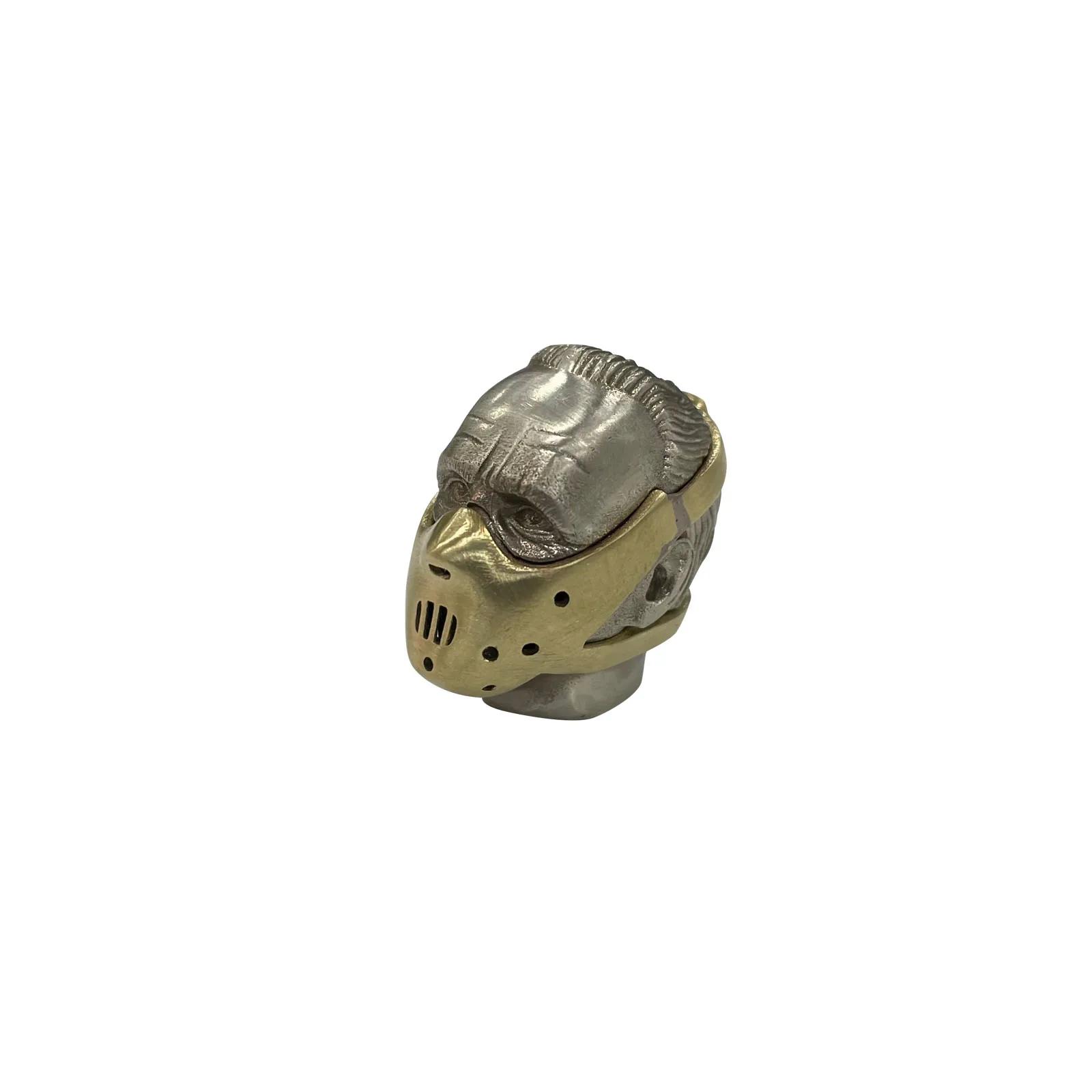 Lanière tissée de perles de couteau de figurines de Hannib en laiton