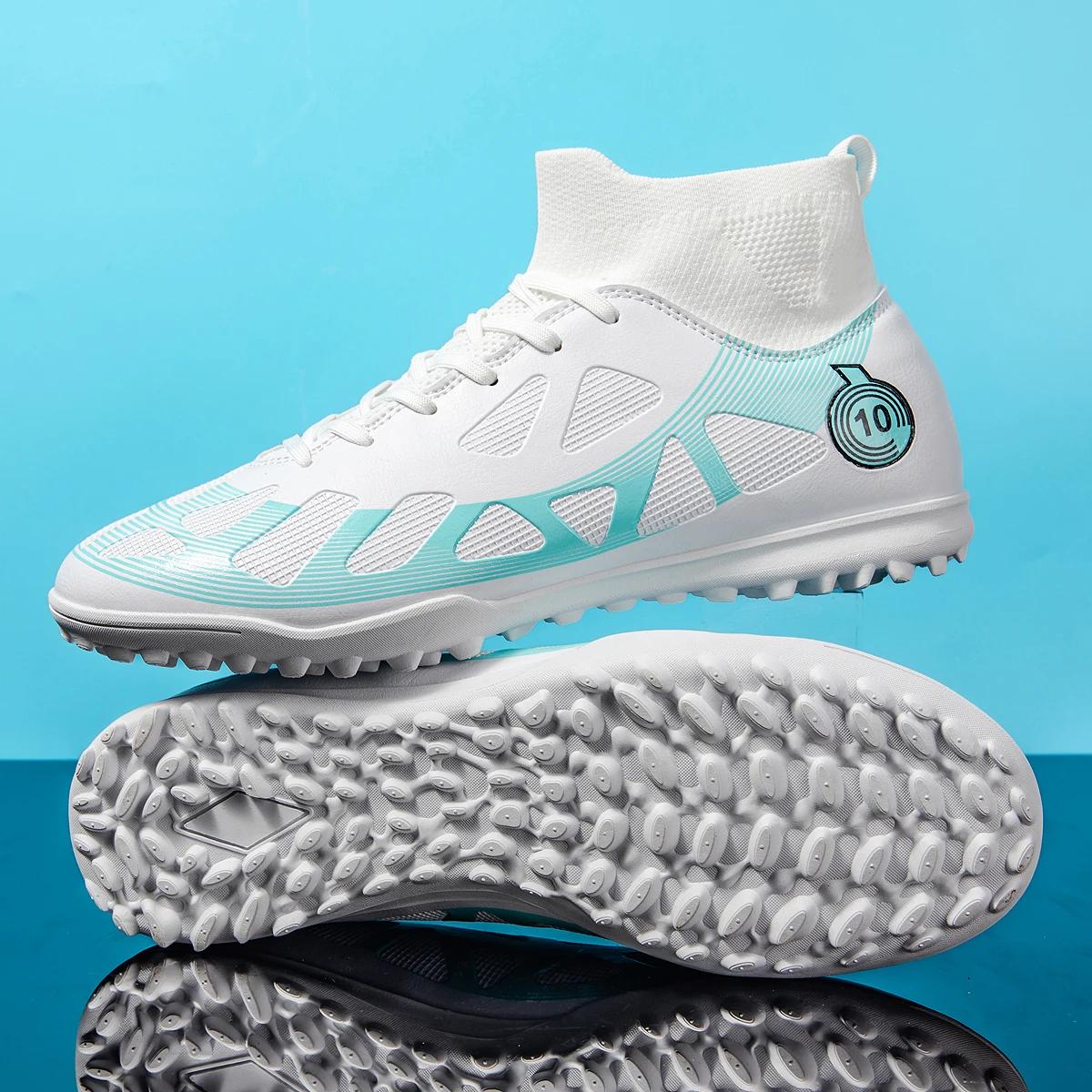 Chaussures de football TF professionnelles pour adolescents et adultes - Durables résistantes à l'usure