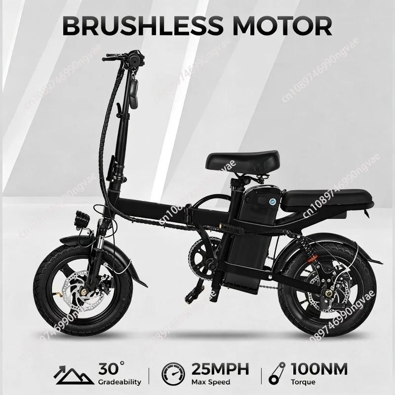 Véhicules conduits par un conducteur agréé, vélos électriques pliables à deux roues, vélos électriques tendance et vélos électriques longue portée