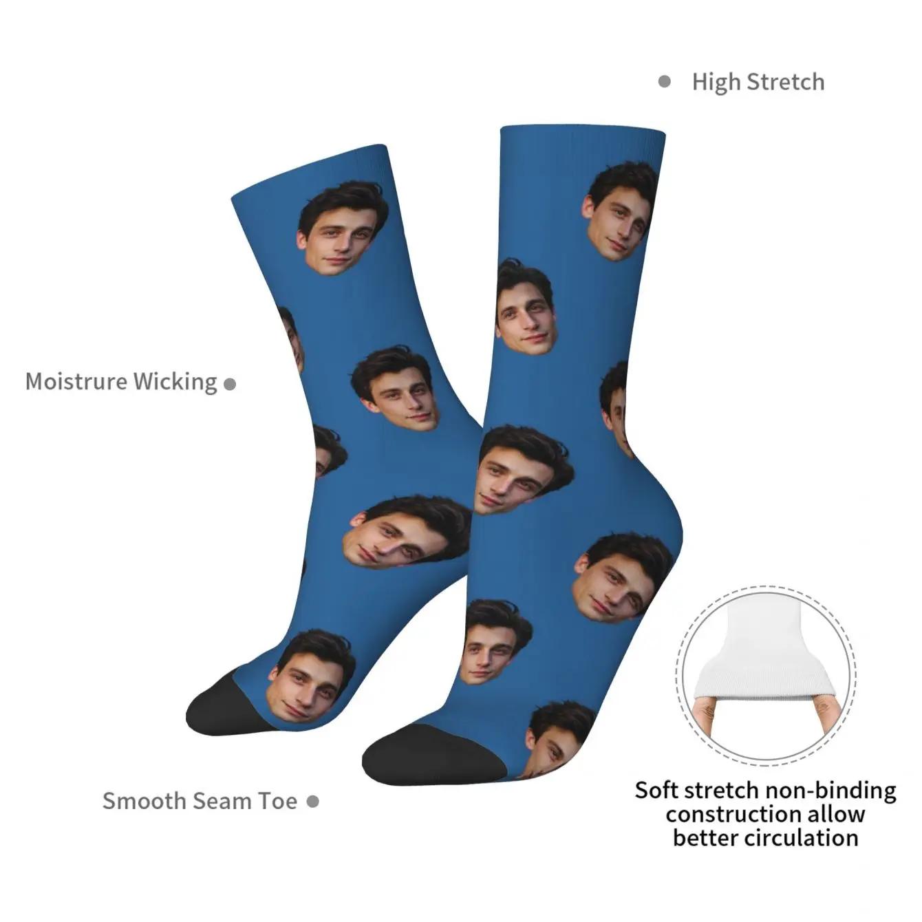 Chaussettes personnalisées en forme de visage