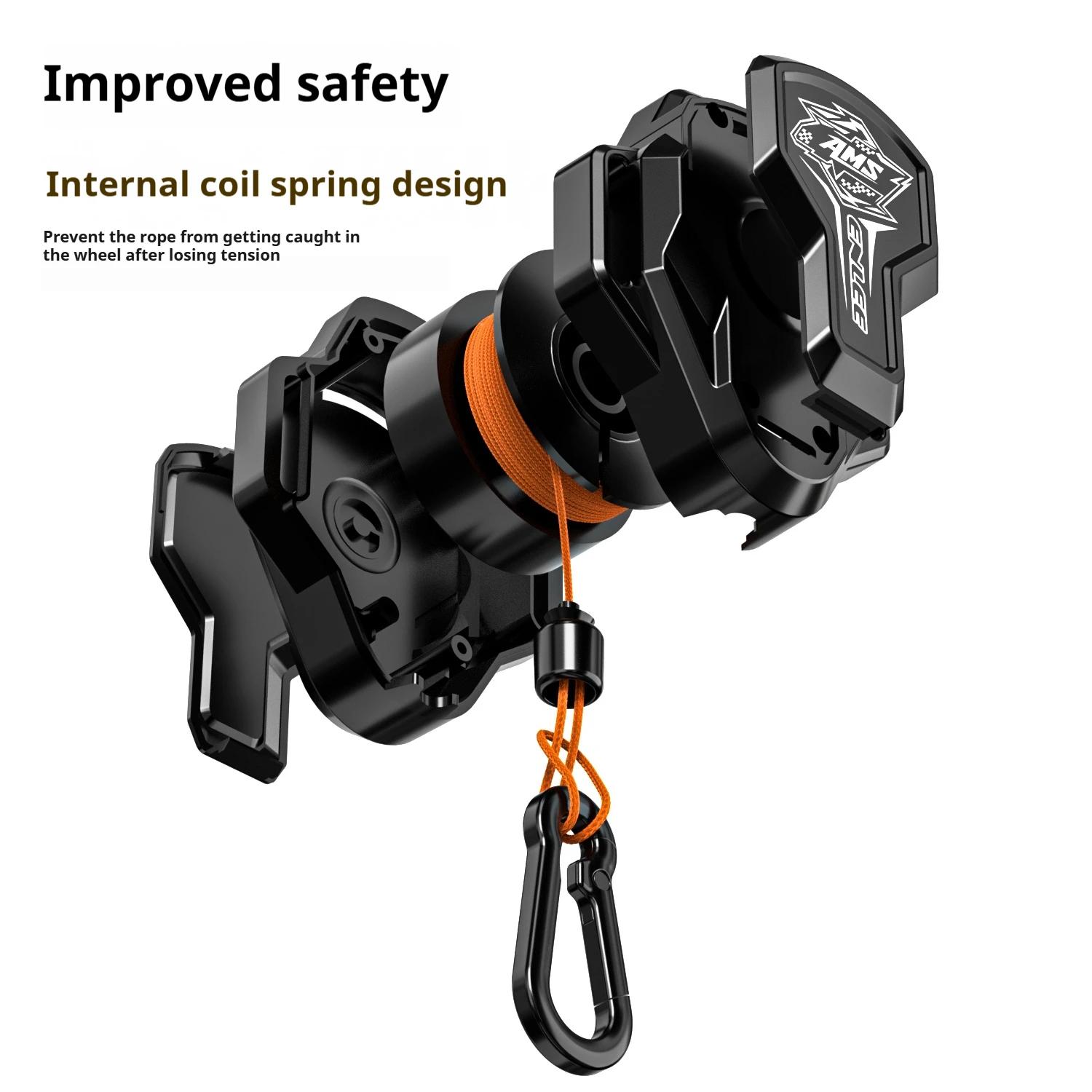 Enlee corde de Traction de vélo rétractable