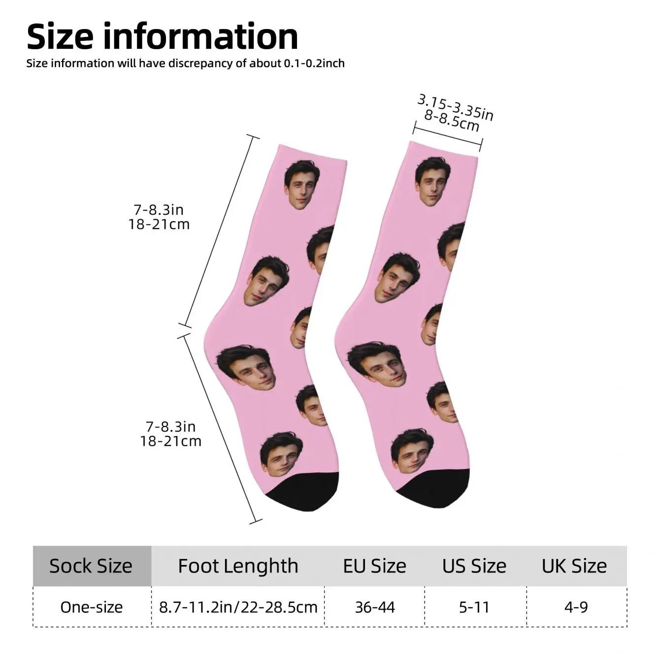 Chaussettes personnalisées en forme de visage