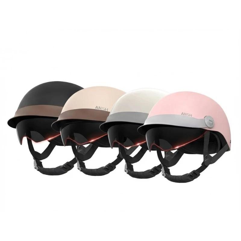 Casque de vélo avec lunettes