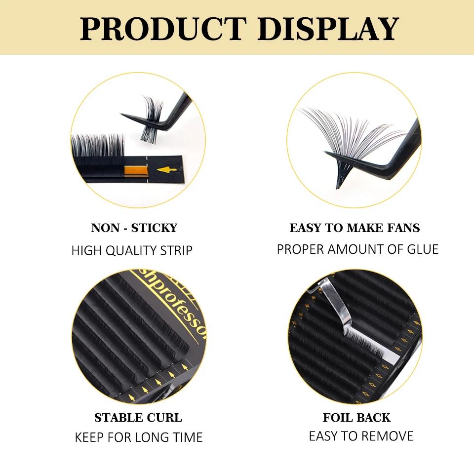 Extensions de cils individuelles Lashprofessor 5-20mm