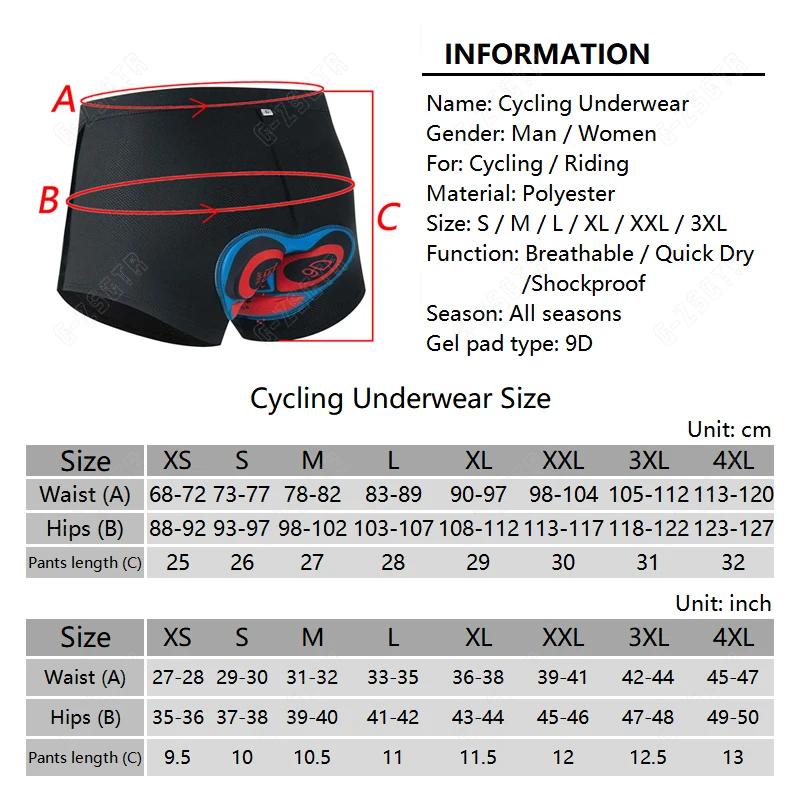 Short de cyclisme pour femmes