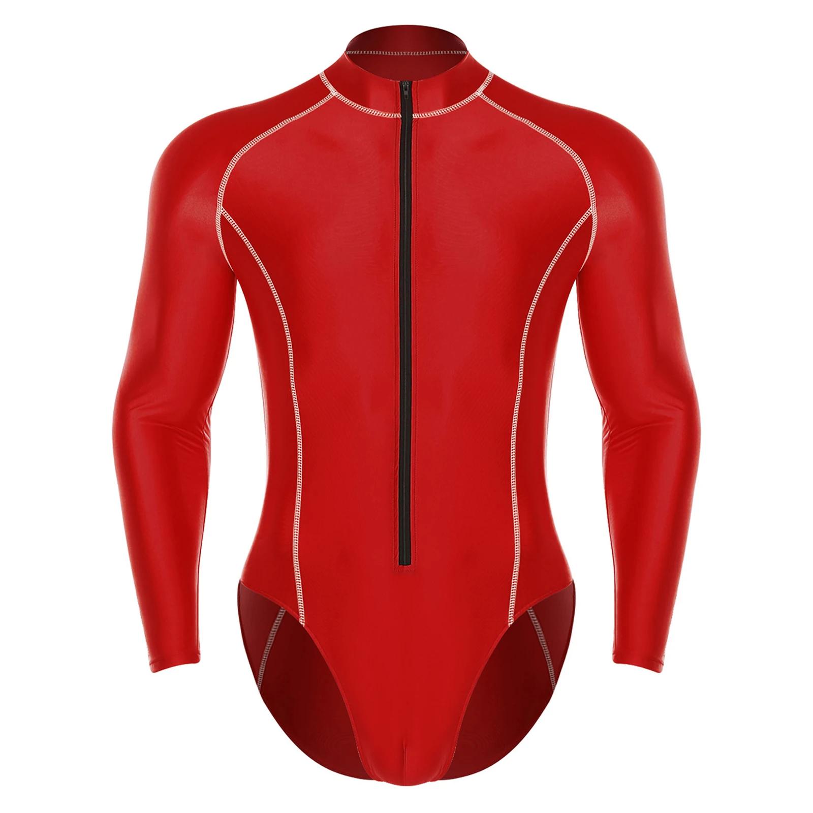 Maillot de bain une pièce brillant pour hommes
