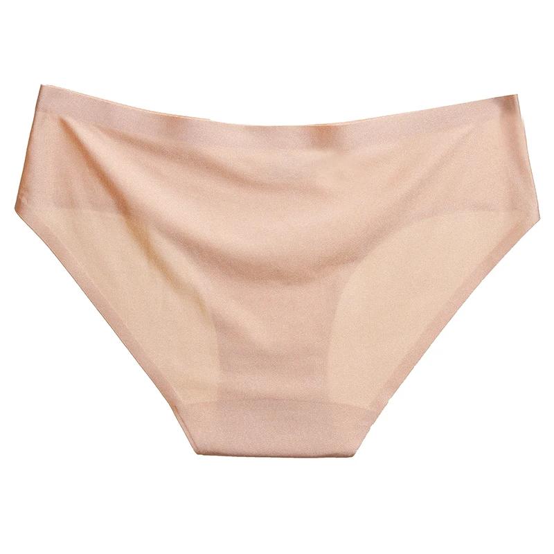 Culotte Femme Sexy Solide Sans Couture Sous-Vetements Féminins Taille Basse Élastique Slips Respirants Pour Dames Calecons Doux Lingerie Occasions Spéciales