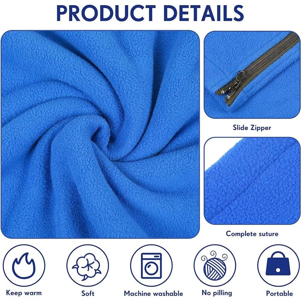 Smile-Sac de couchage portable ultra léger, draps de voyage polaire pour adultes, tente de camping en plein air, lit chaud, doublure de sac de couchage