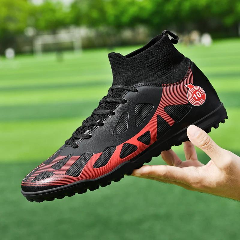 Chaussures de football TF professionnelles pour adolescents et adultes - Durables résistantes à l'usure