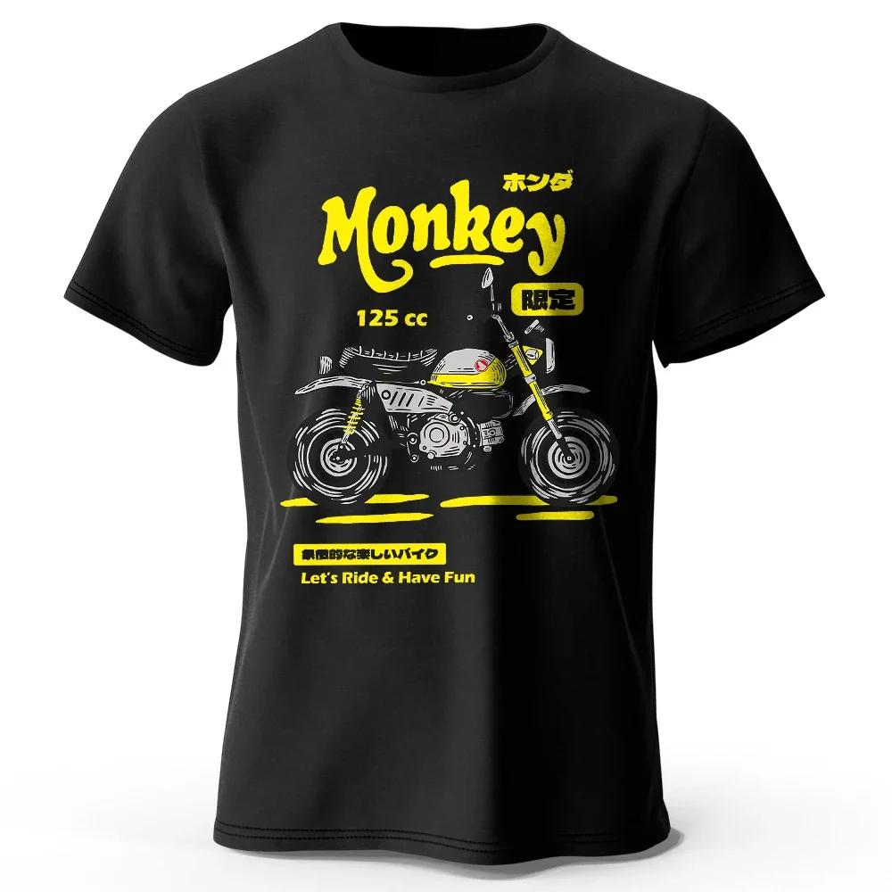 T-shirt vintage avec dessin de moto