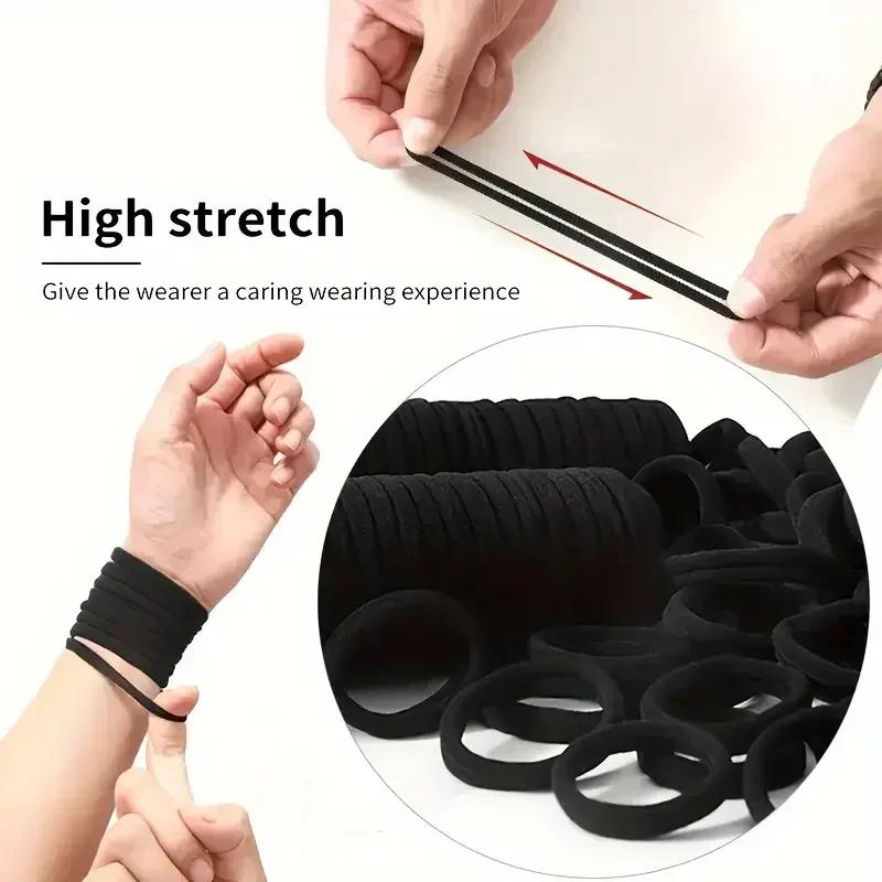 Bandes de cheveux à haute élasticité pour femmes et filles