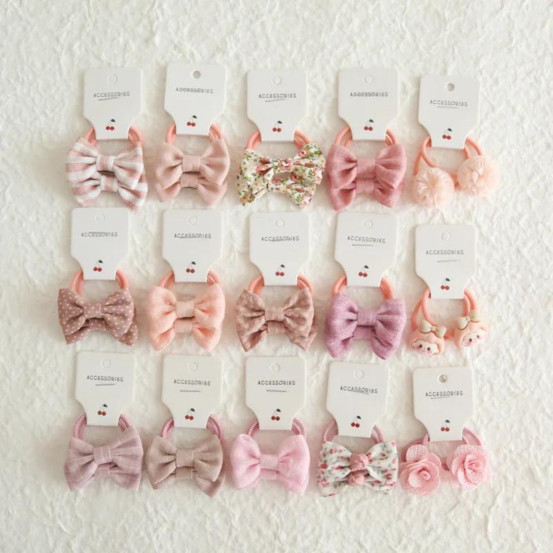 Noeud élastique pour cheveux d'enfants