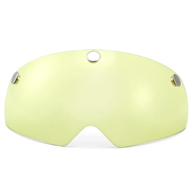 Casque de vélo avec visière transparente