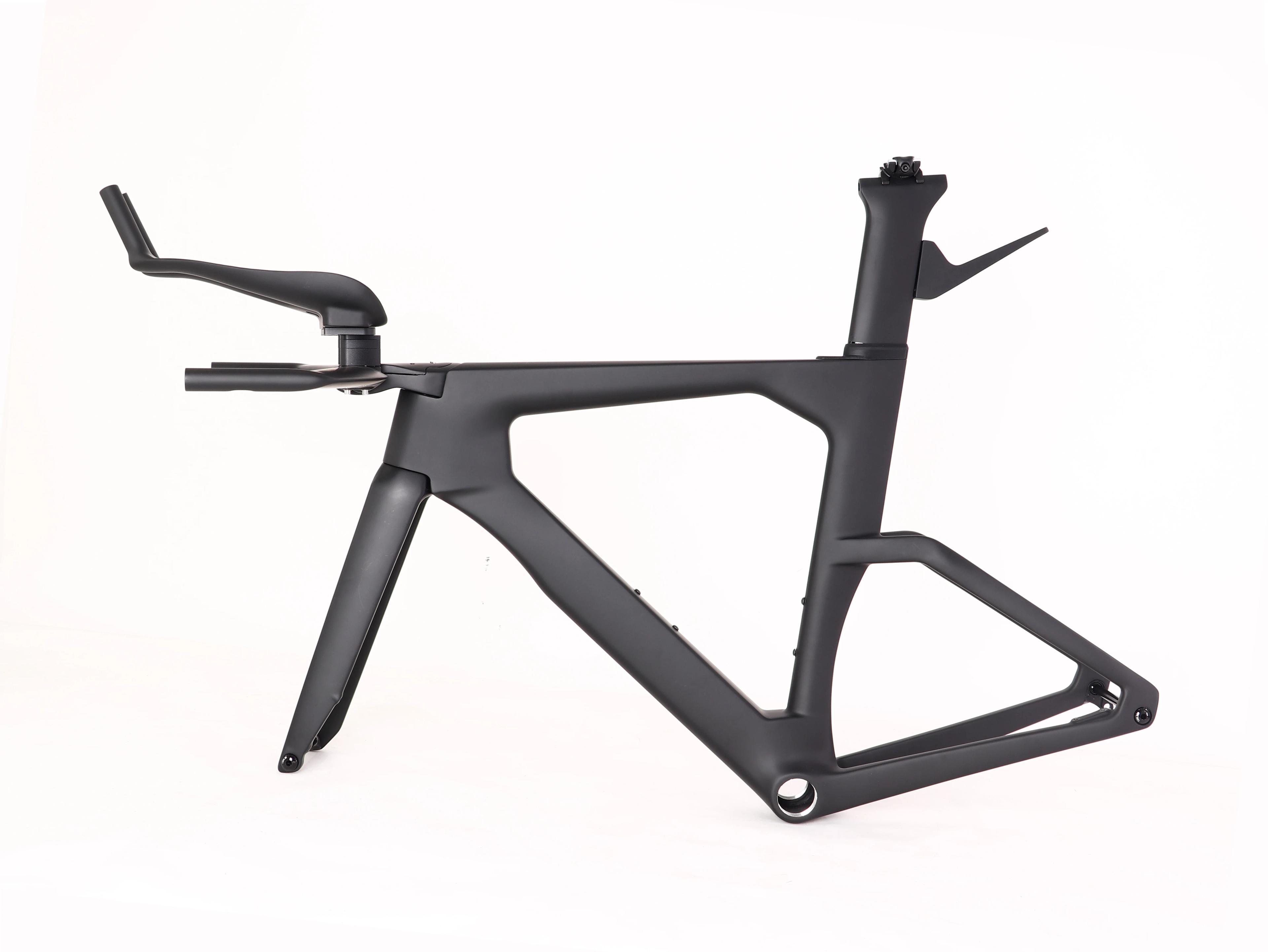VeloBuild nouveau cadre de contre-la-montre en Fiber de carbone T47 disque cadre de vélo TT en carbone câbles intégrés
