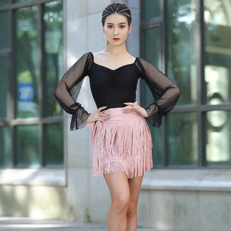 Costume de pratique de danse latine professionnel pour femmes adultes