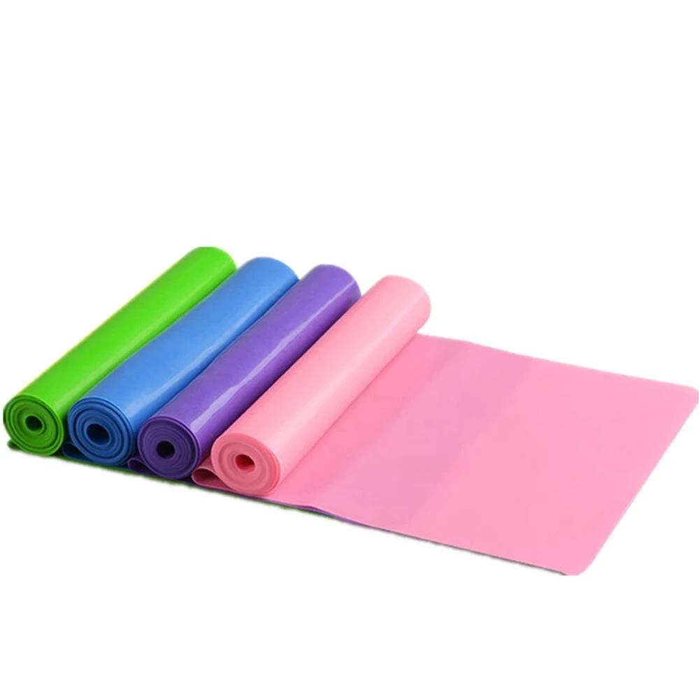 Bandes élastiques de yoga portables, pilates, cercle de hanche, extenseur, latex, tension, gym, famille, musculation, ceinture 02/10/2018