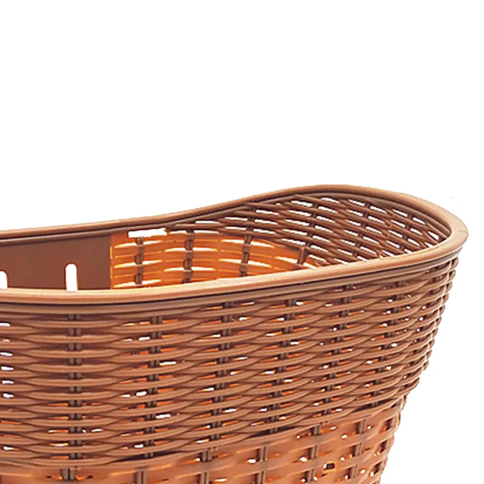 Panier de vélo panier de vélo Vintage Portable panier de cyclisme transporteur sacoche avant