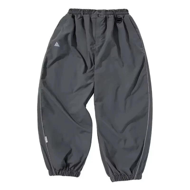 Pantalon de Ski homme femme simple planche imperméable coupe ample résistant à l'usure professionnel Double