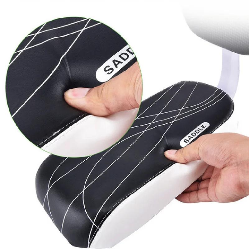 Selle de vélo enfant avec assistance dorsale, siège arrière de VTT T1, coussin en cuir PU, pièces de cyclisme