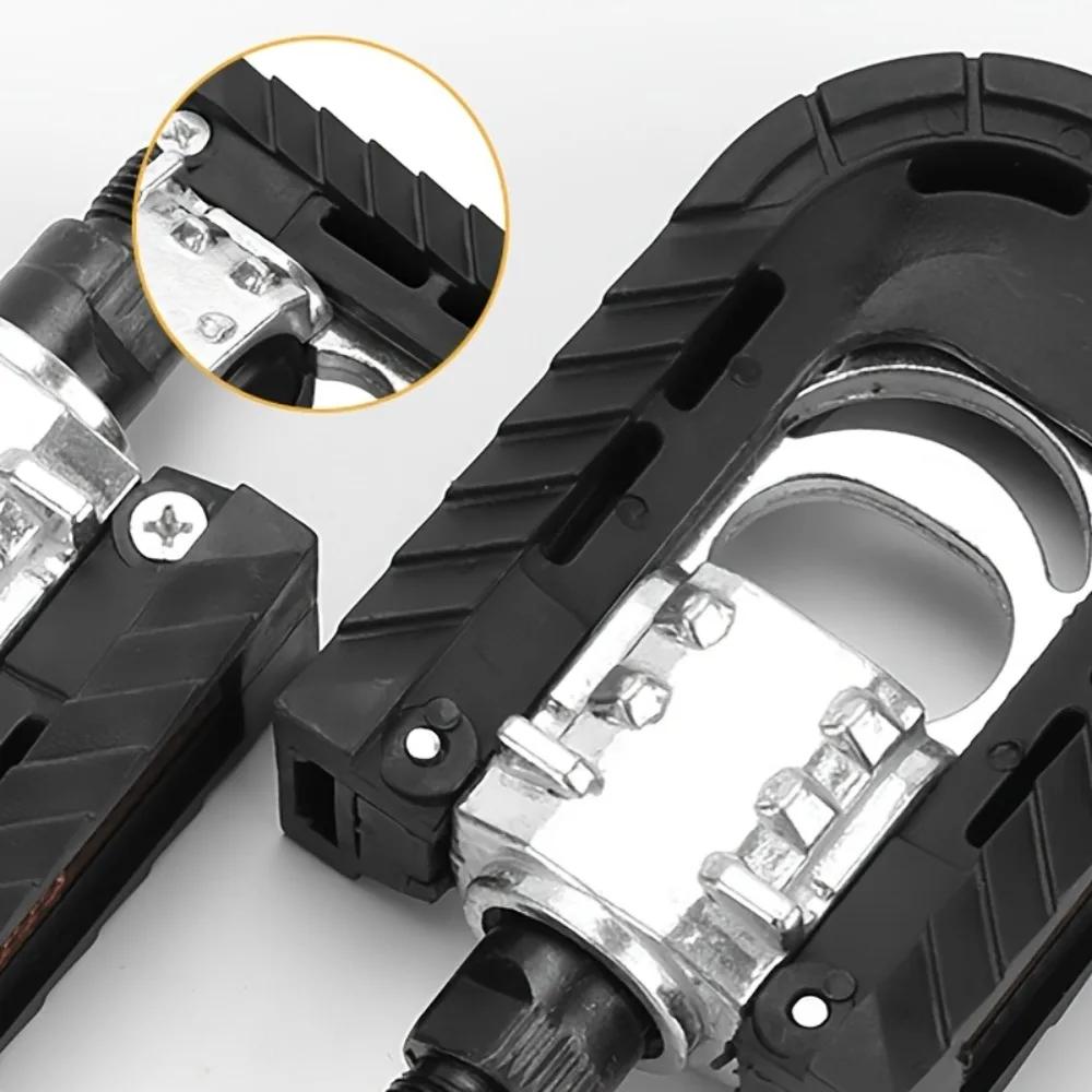 Une paire de pédales en alliage d'aluminium pour vélos et véhicules électriques - pédales pliables pour vélos, pédale pliable en alliage d'aluminium