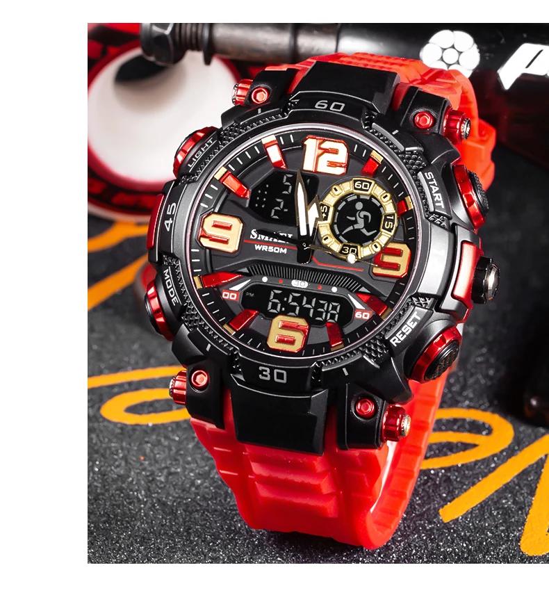 Montre à quartz étanche pour homme