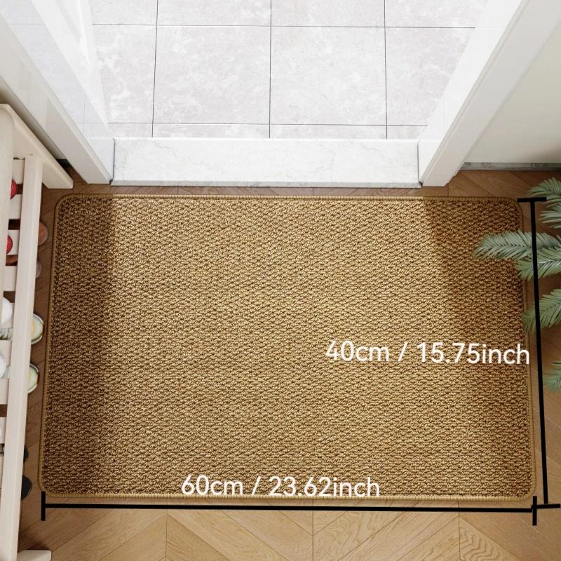 Tapis d'Extérieur en Faux Jute