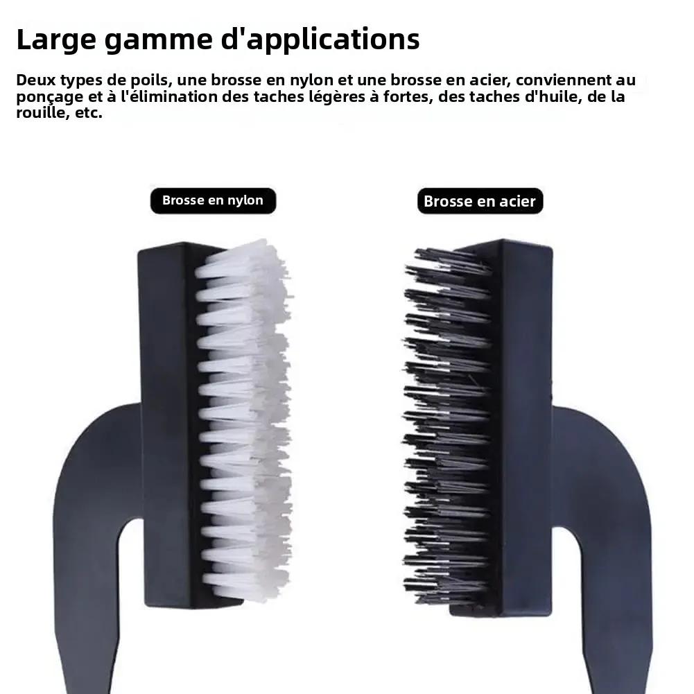 Brosse de nettoyage électrique universelle en fil de nylon pour scie alternative