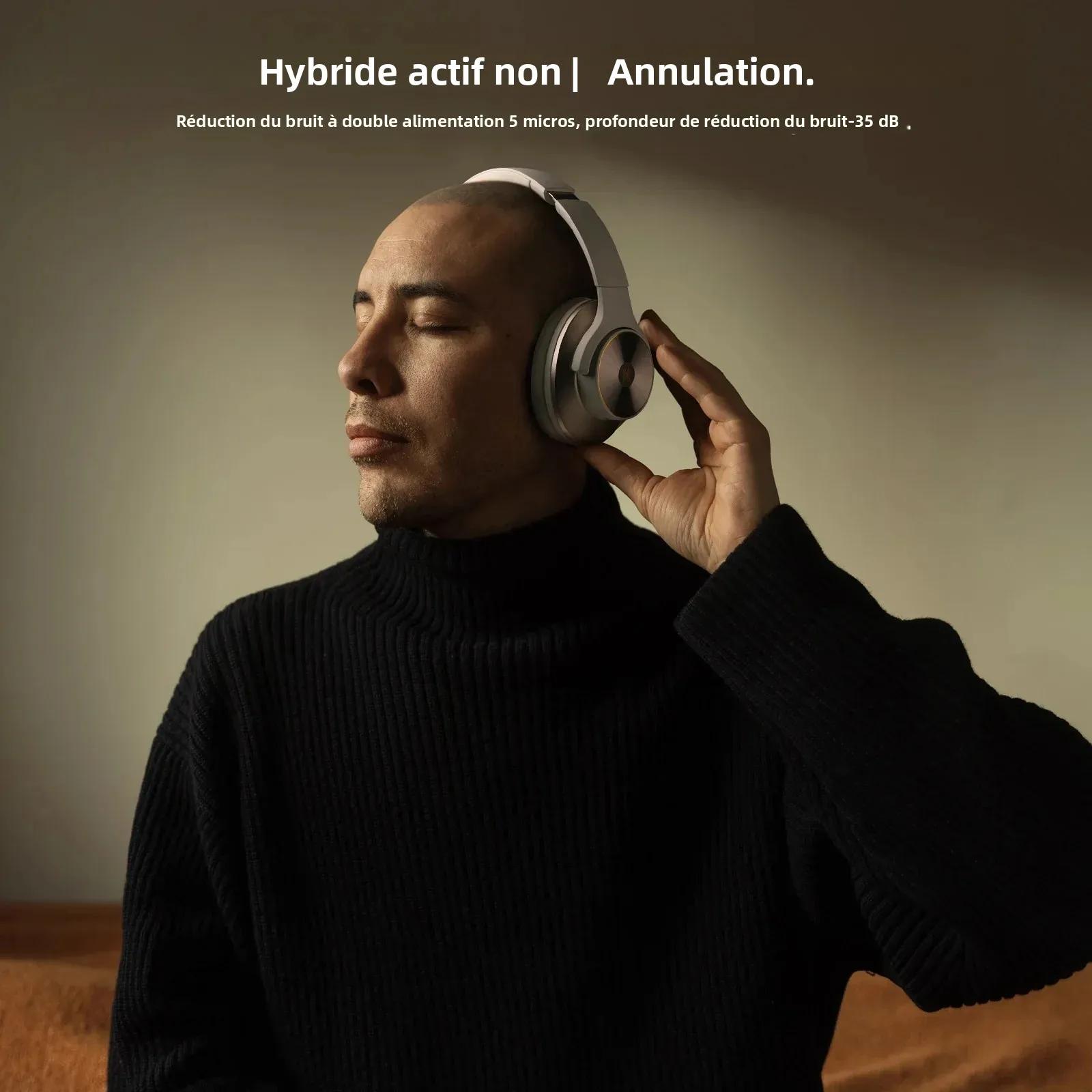 Oneodio A10 ANC casque sans fil Bluetooth haute résolution Audio sur l'oreille
