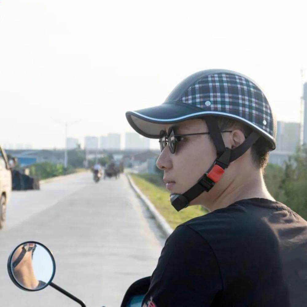 Casque de vélo de style casquette de baseball