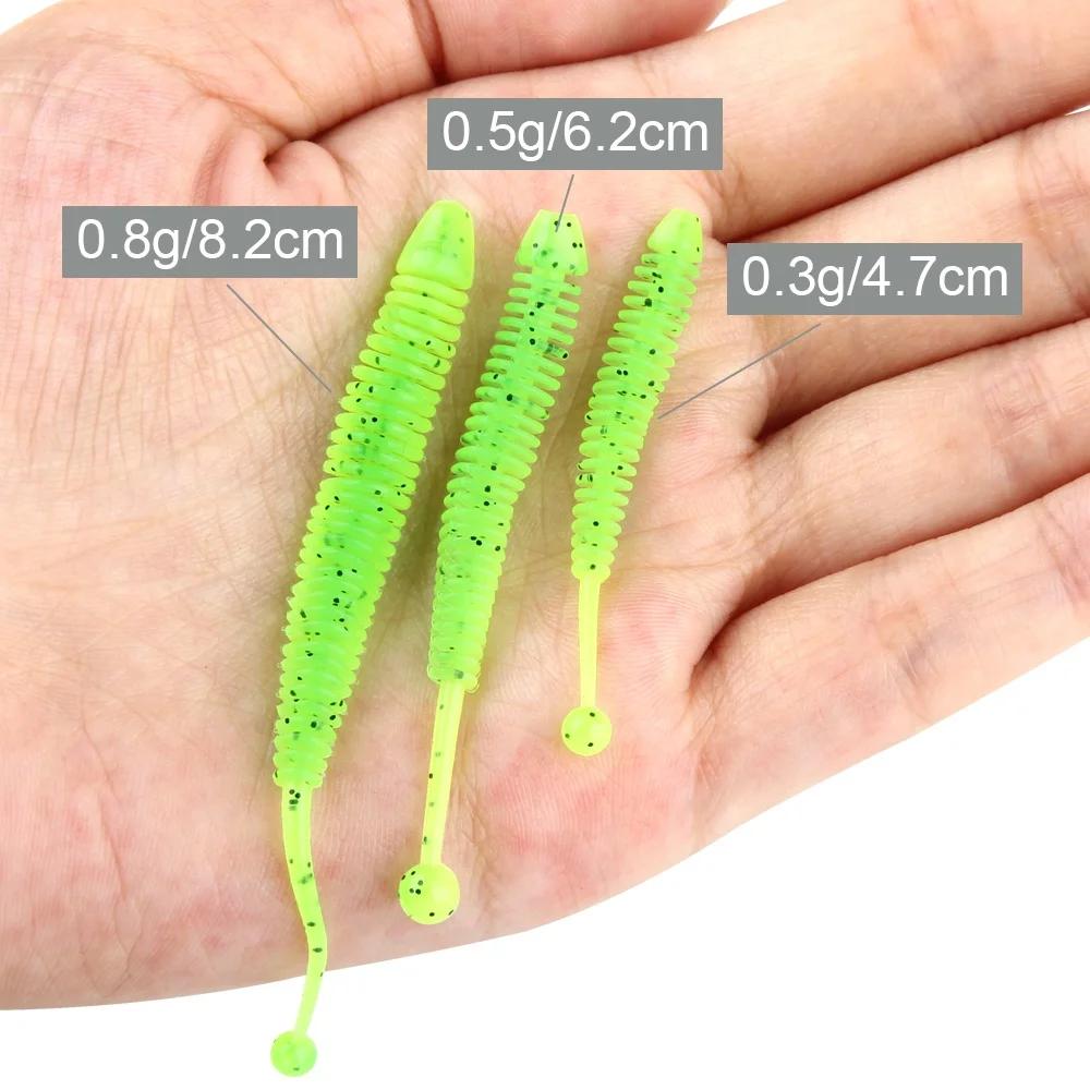 Spinpoler nouvelle queue d'écureuil leurre souple appât de pêche ver route sous-appât
