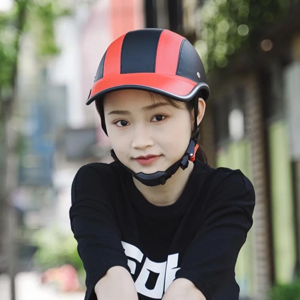Casque de vélo de style casquette de baseball