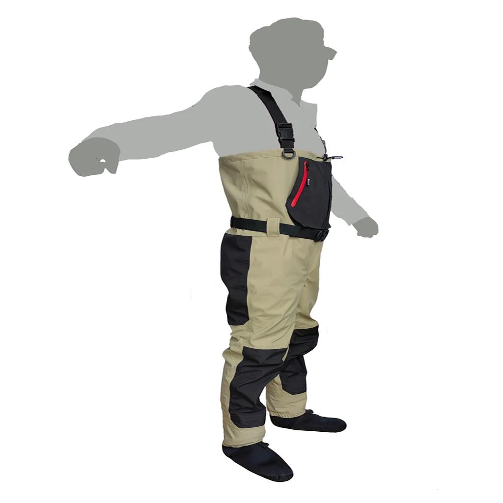 Pêche à la mouche enfants à adultes ouateurs pied en néoprène pour hommes chasse sur radeau séchage rapide imperméable e